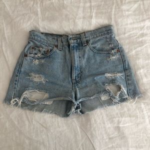 Vintage Levi cutoff
